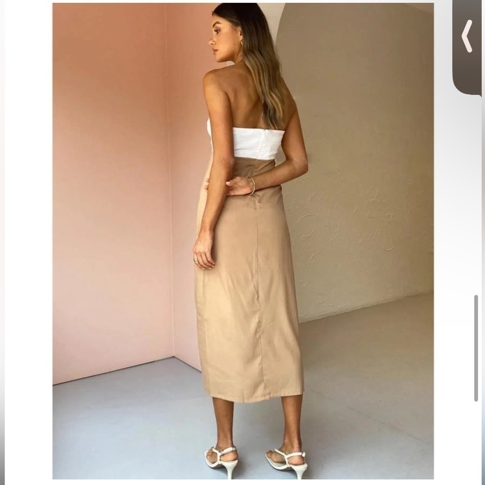 LETS SPLIT SLIP DRESS  |  Third Form/ Sold at Free People 🤍 sz 4 - Picture 2 of 13